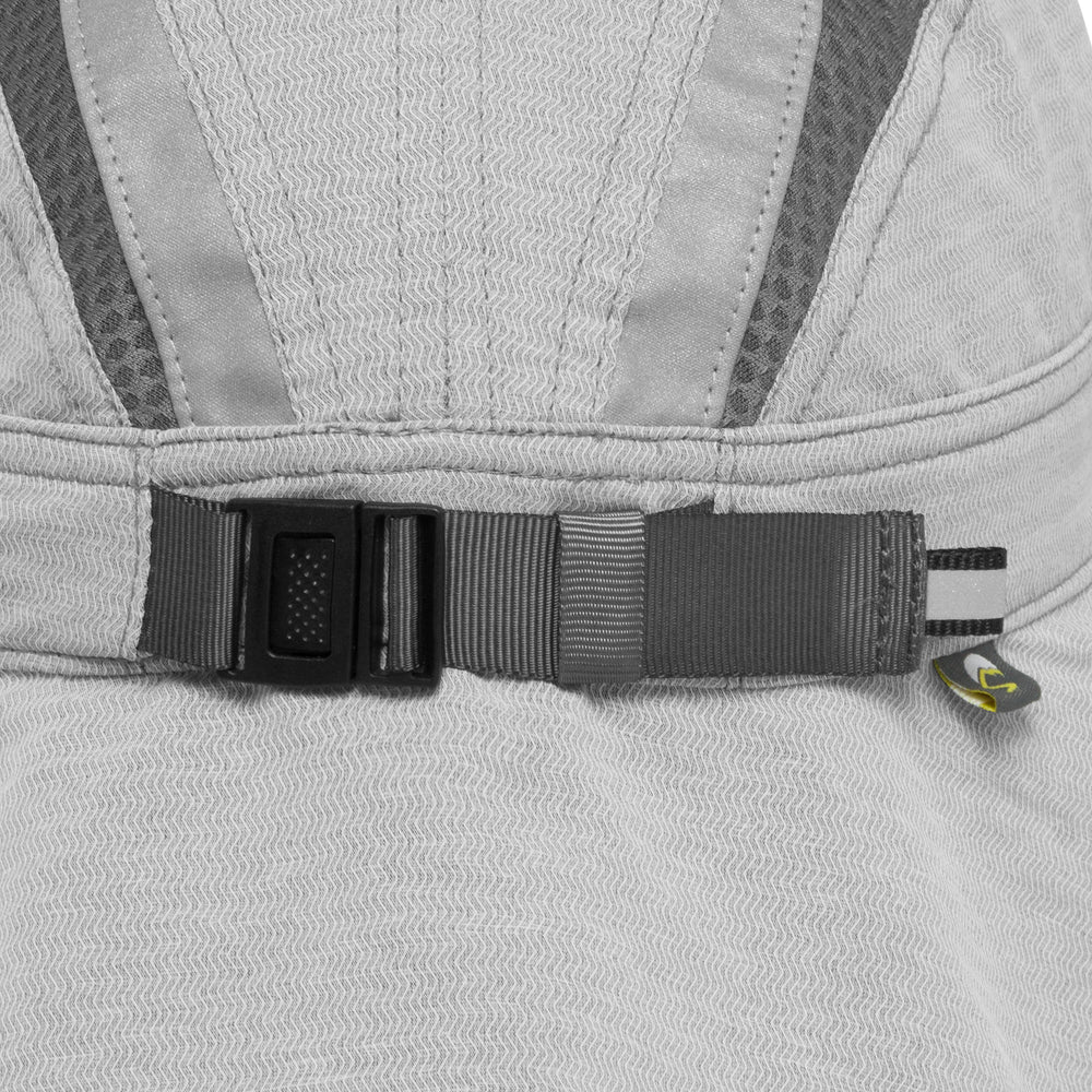 A studio photo showing the rear sizing detail on the back of the Ultra Adventure Hat
